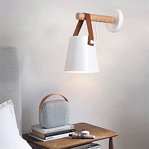Lamp de madera minimalista WQHPLMD con iluminacion elegante y base de madera maciza 3