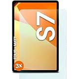 moex® FlexProtect Schutzfolie matt kompatibel mit Samsung Galaxy Tab S7 Folie gegen Reflexionen, Anti Reflex Bildschirmschutz, matte Bildschirmfolie, robust & Kratzfest – 3 Stück