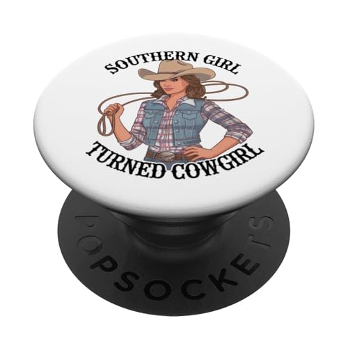 Sassy Cowgirl Life Southern Girl, amante dei cavalli, Texas Rodeo PopSockets PopGrip Adesivo