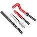 QANYEGN 17 Piece Threaded rt, Fem Thread Repair Kit, Metric Thread Repair rt Tool Kit for Automotive and Mechanical Repair (M12x1.5)