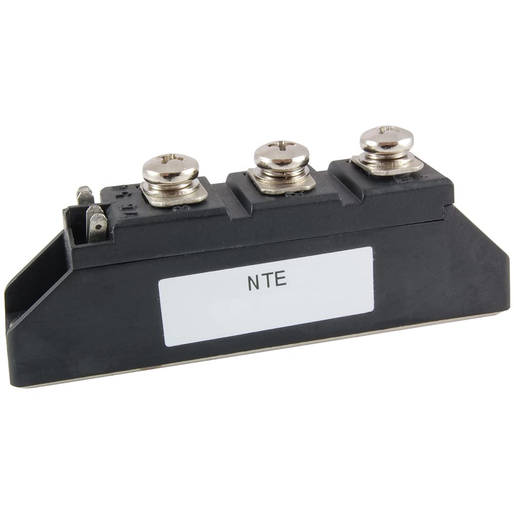 NTE Electronics NTE5720 Powerblock Module, 7 Pin, 90 Amp Current Rating, 1200V