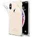 Produktbild Beetop Kompatibel Mit Hülle Schutzhülle Ultradünn Handyhülle Transparent Weiche Silikon TPU Rückschale Case Cover Für iPhone XS Max - Durchsichtig