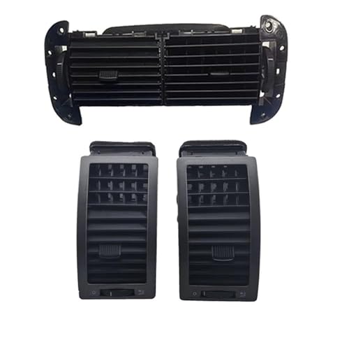 Grille d'aération pour VW Polo réparer la ventilation cassée du tableau de bord noire