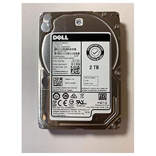 Seagate 2TB HDD 7.2K RPM 2.5" 6Gb/s SATA Hard Disk Drive Model: ST2000NX0423 DP/N: VR92X (Renewed)