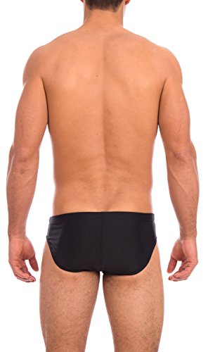 Gary Majdell Sport Mens New Solid Black Hot Body Bikini Swimsuit Size Medium #TOP3