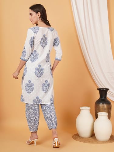 Image of COTLAND Fashions Kurta and Pant /Palazzo Set for Women