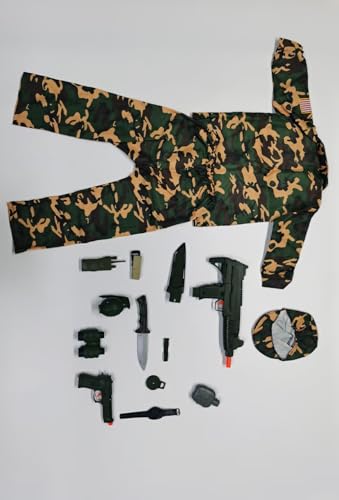 Disfraz militar para niños talla S miniatura 7