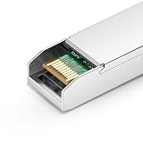 QSFPTEK 10G SFP+ Moduł, 10GBASE-SR Gigabit Ethernet Transceiver, 10GbE MMF Optic LC Multimode 850nm 300M DDM dla Juniper EX-SFP-10GE-SR/QFX-SFP-10GE-SR/SFPP-10GE-SR