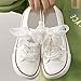 YaeYur 10 Pairs Ribbon Shoe Laces, Soft Silk Satin Chiffon Shoelaces Transparent Shoe Laces Fashion Ribbon Shoestrings for Sneakers Snow Yarn Shoelace for Women (10 Colors)