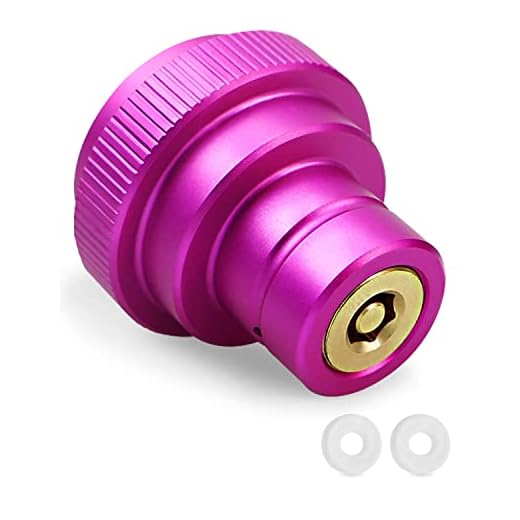 Adaptador rápido de CO2 atualizado para borbulhador de água com gás, compatível com DUO/Terra/Art, acessórios de recarga de válvula de refrigerante para conectar cilindro de CO2 azul original com