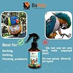 Eucalyptus and Thyme Extract Bird Bath Spray I Special Herbal Formula for Vibrant and Healthy Feathers I Suitable for All Birds - 8 Fl Oz. - Image 4