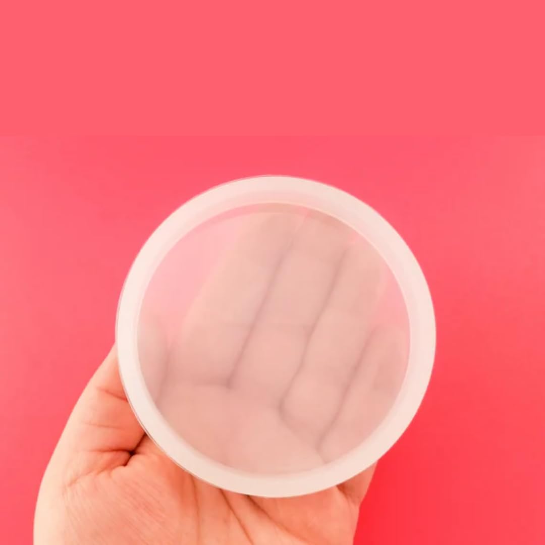 Silicone Resin Molds - 3 Inch Round Coaster & Jewelry Molds -5