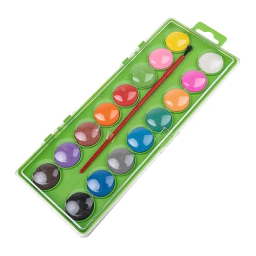 Conjunto De Pintura Acuarela - 3,54 Pulgadas Para Profundizar Los Enlaces Familiares, Acuarela De Viaje Para Artistas, Aficionados Y Lees Amantes De Pintura.