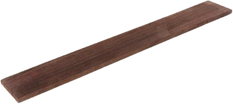 LoveinDIY Guitar Headplate Guitar Fret Board Replacement Parts Rosewood Guitar Fingerboard Blank Fretboard for Guitar Accessories Parts