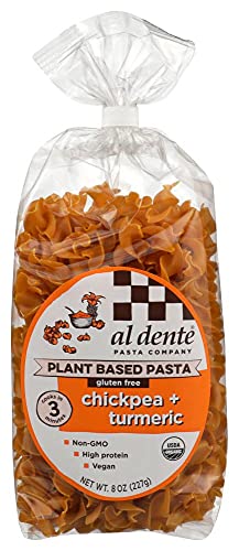 Al Dente Organic Chickpea & Tumeric Pasta, 227 GR