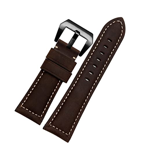 Bracelet de montre en cuir Panerai au quotidien | Look rétro chic 24mm