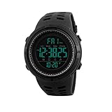 l lavaredo mens digital watch sports military watches waterproof outdoor chronograph wrist watches for men with led back ligh alarm date