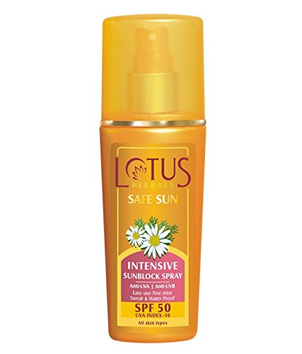 Lotus Herbals Safe sun Intensive Sunblock anti UVA Anti UVB Spf 5...