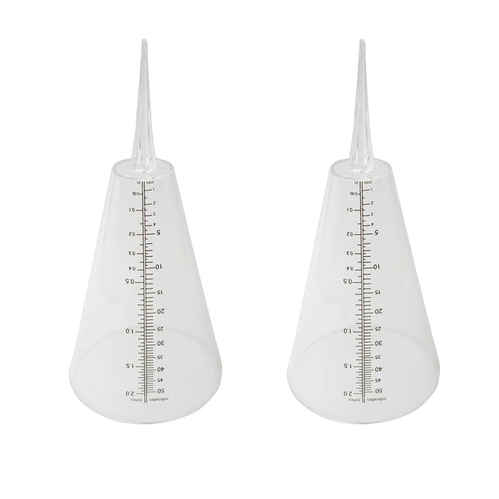 STYLEHEAVEN 2pcs Poly Cone Tube Rain Gauge for Outdoor Garden with Easy Read Digits|Home & Garden|Yard, Garden & Outdoor Living|Garden D?©cor|Rain Gauges-image-25