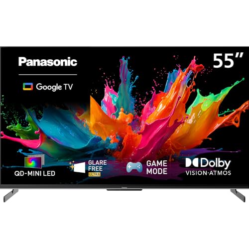 Image of Panasonic 55 inch W85C 4K QD-Mini LED Google TV 2026 TN-55W85CPS Bundle
