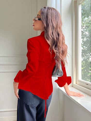 Image of Aahwan Women Polyester Modern Fit Yellow Solid Front Button Long Sleeve Casual Shirt