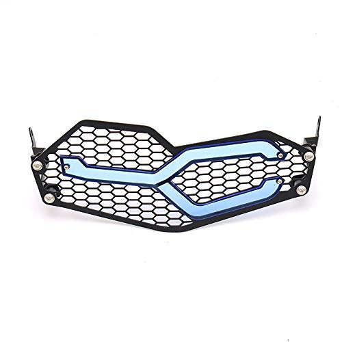 Acc-Creativity Headlight Grille Guard Covers Front Lamp Protector Compatible with BMW F750GS F850GS 18-20 (Blue)