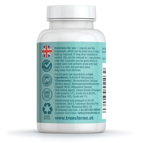 Cat Cystitis Care, Feline Urinary Tract Food Supplement Support, 180 Sprinkle On Capsules for Cats of All Ages, Cystassist by Transforme