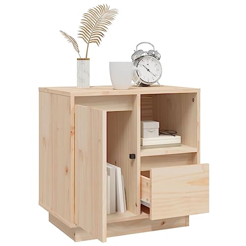 Table de nuit rustique pour organiser votre chambre et libérer de l'espace - 6