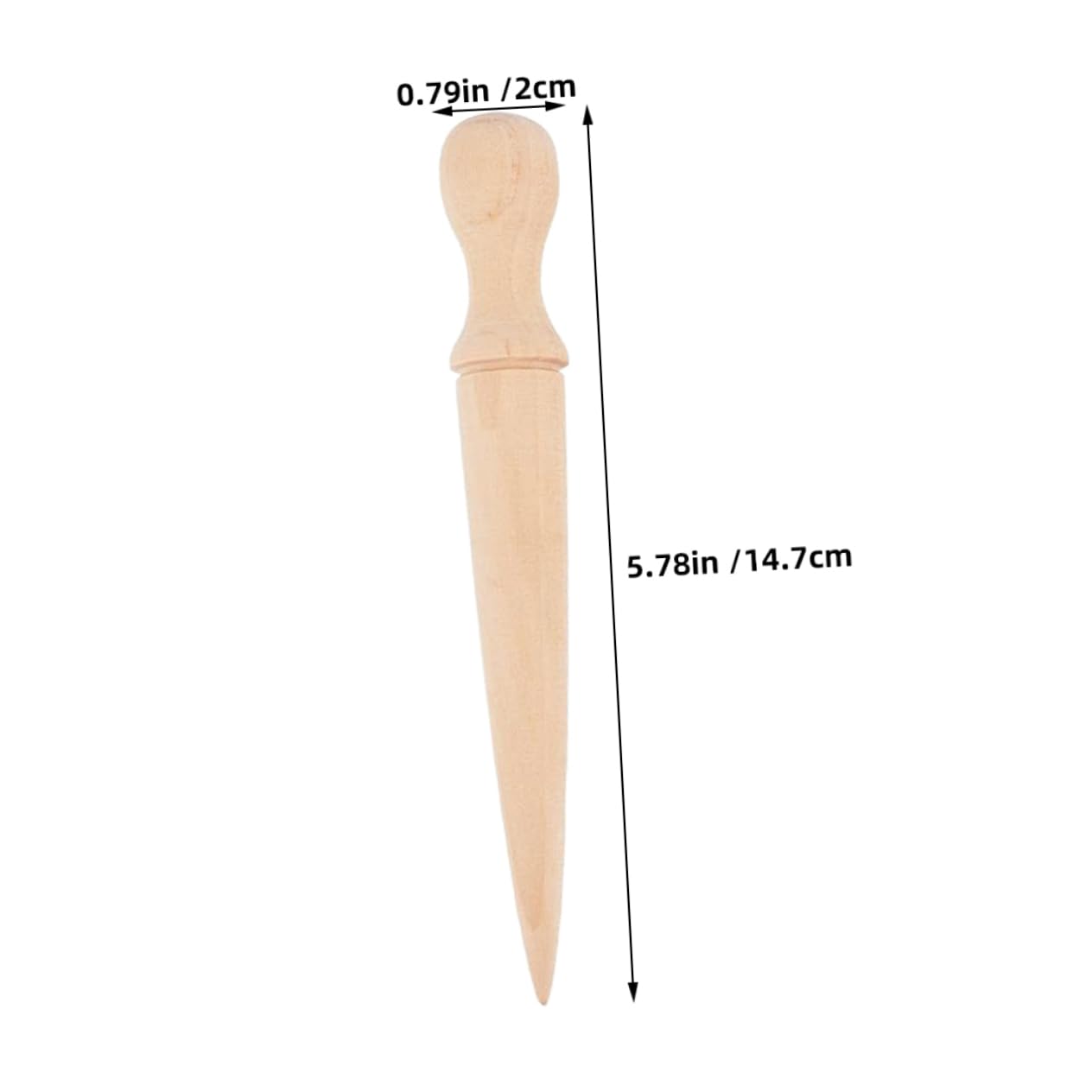 Hemobllo Kit de 6 Herramientas de Plantación de Madera Mango para Jardinería, Excavadora Fácil de Limpiar y Versátil para Plantar y Excavar Tierra