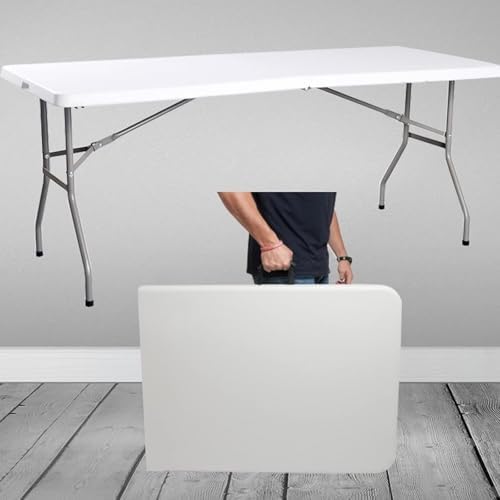 SKY-TOUCH Lightweight Folding Trestle Table, 180x75x75cm — عرض 3