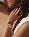 Howoo 18K Gold Plated Bracelets for Women Beaded Bracelets Stack Stretch Bead Ball Jewelry for Women Trendy