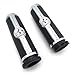 HTTMT MT291-020- Handlebar skull grips Compatible with Harley 96-later VRSC, XL, XR, Dyna, Softail (except FLSTSE2/3, FLSTNSE, and FXSBSE) and 96-07 Touring models