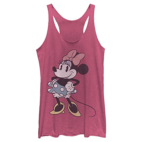 Débardeur Disney Mickey Minnie l'esprit magique et le confort d'un haut rose XXL
