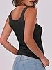 ANRABESS Womens Sleeveless Scoop Neck Tank Top Rib... #3
