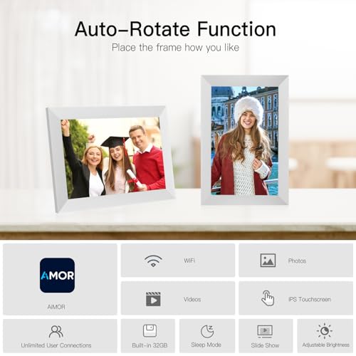 WiFi Digital Picture Frame 10.1 Inch