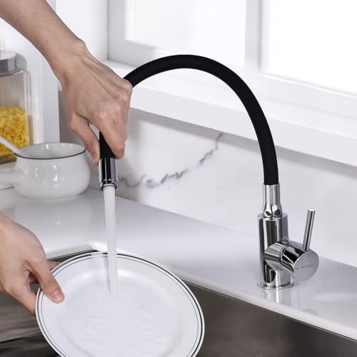Miniatura 4 de Grifema Irismart - Grifo Monomando Cocina, Mezclador De Fregadero Con Caño Flexible, Cromo Exclusivo En Amazon