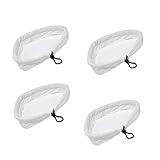 Material: Mikrofaser. Fablcrew Ersatzmopps für Dampfreiniger, dreieckig, Mikrofaser, für Dampfreiniger, H2O