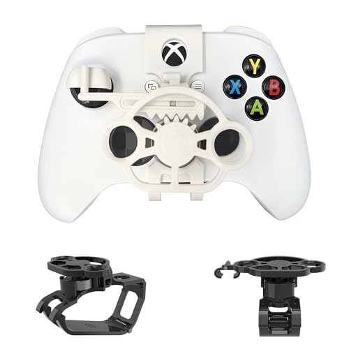 TXW Mini Steering Wheel for X-box One/Series X|S Controller, White