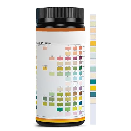 Urine Test Strips 13+ PARÁMETROS - 150 Count LEU, KET, PRO, NIT etc