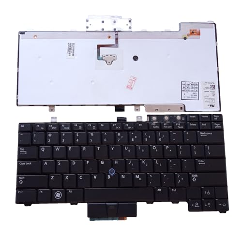 Siakoocty �m�[�g�p�\�R�������pUS���C�A�E�g�L�[�{�[�h Dell Latitude E6400 E6410 E6500 E6510 M4500 WX4JF HT512 0UK717 UK717 E5400 E5410 A007 �t���[���Ȃ� �g��