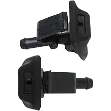 Windshield Washer Nozzle Wiper Spray 55156728-AB Fit for Jeep Wrangler Sport Sport Utility 2-Door 4.0L 242Cu. In. l6 GAS OHV Naturally Aspirated 1997 1998 1999 2000 2001 2002 2003 2004 2005 2006