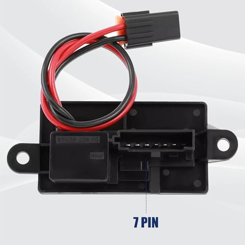 Image of AITKEN Blower Motor Resistor compatible with Chevrolet Silverado 1500 Chevy 2500 Suburban GMC Sierra Yukon 2500 /3500 Ref #22807122, 89018597, 89019089.