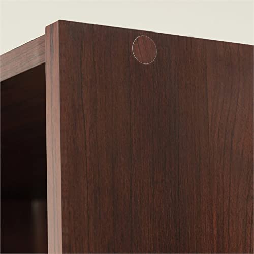 Sauder Beginnings 5-Shelf Bookcase, Brook Cherry Finish #TOP3