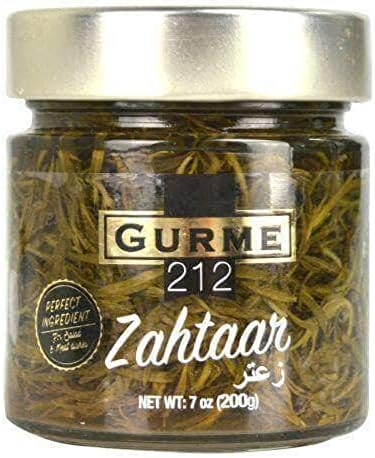 Fresh Wild Oregano Za'atar Gourmet212 7 Ounces | Israeli Taste with Thyme and Hyssop, (Zatar, Zaatar, Zahtar), Non GMO, Seasoning Blend, Kosher Certified (Star-K), Halal Certified