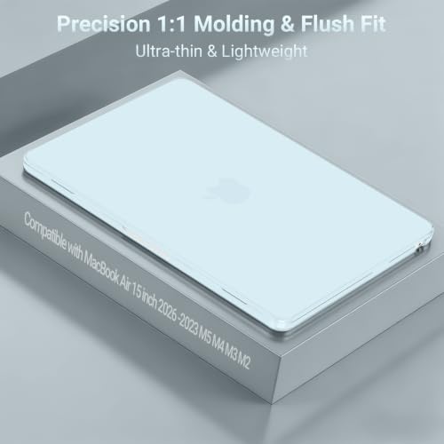Image of MOSISO Compatible with MacBook Air 15 inch Case M5 M4 M3 M2 2026 2025-2023