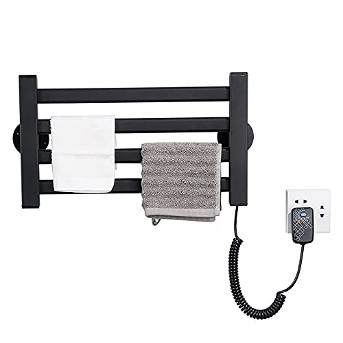 QAZXDRFG Calentador de Toallas eléctrico pequeño de Pared, 45 W, Inteligente, de bajo Consumo, de Aluminio, con 4 Barras