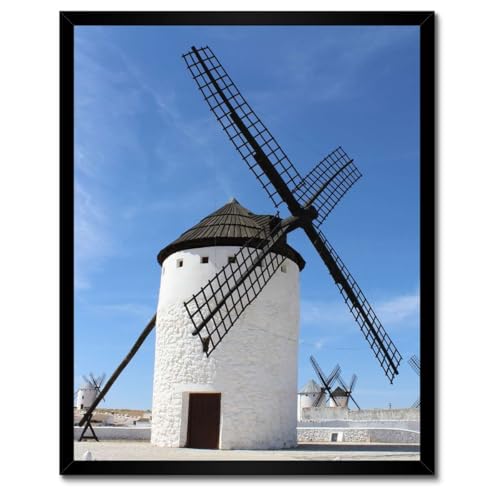 Poster haut de gamme cadre blanc décoration murale 40x50 cm