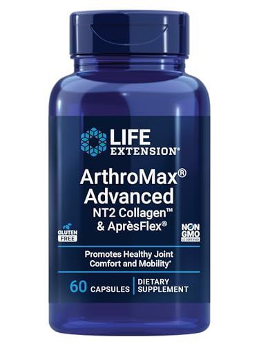 Life Extension Arthromax Advanced with NT2 Collagen & ApresFlex, 60 Capsules
