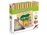 Regalos,Papeleria,Infantil Cayro-8107 Calendario Aprendizaje Madera multidioma, Multicolor (8107)