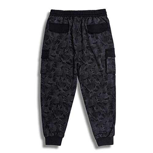 Capabes Pantalon de Jogging pour Homme Pantalon de Jogging Classique à imprimé Camouflage rétro Pantalon de Course à Pied Pantalon de survêtement décontracté, avec Poches XL Cover